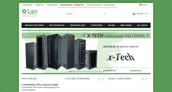 Desktop Screenshot of lan.hu